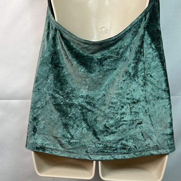 Free People Intimately NWT All Night Velvet Tunic Evergreen small - Picture 8 of 12